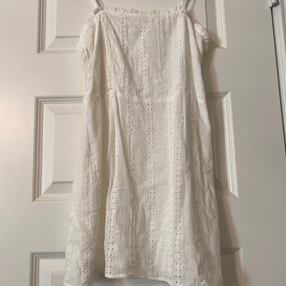 Cotton Island White Dress